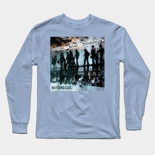 EP Cover: Biblical - Epical - Thunderstorm Long Sleeve T-Shirt by The Retro Perspective